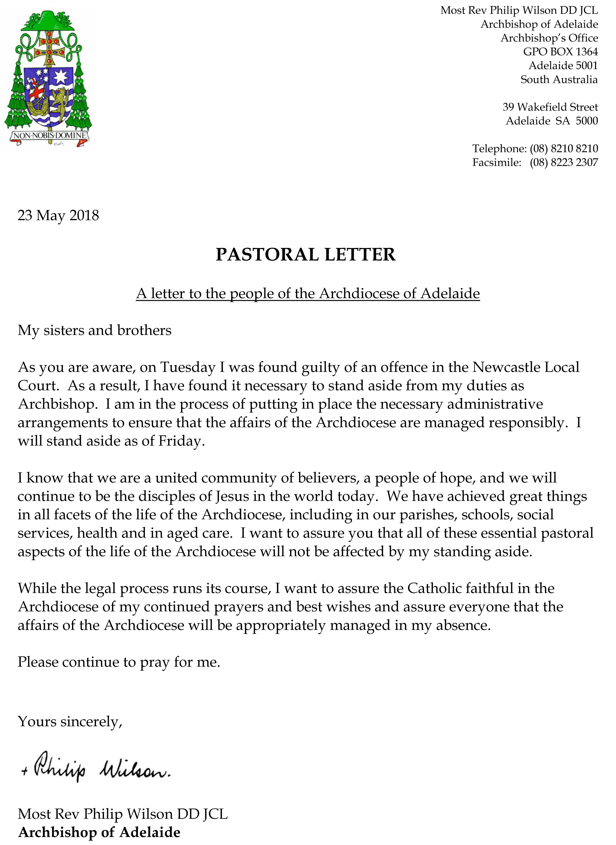 Archbishop P Wilson Pastoral Letter May 23 2018 (1).jpg