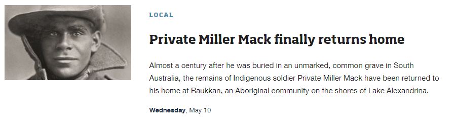 Southern Cross_private miller mack finally returns home.JPG