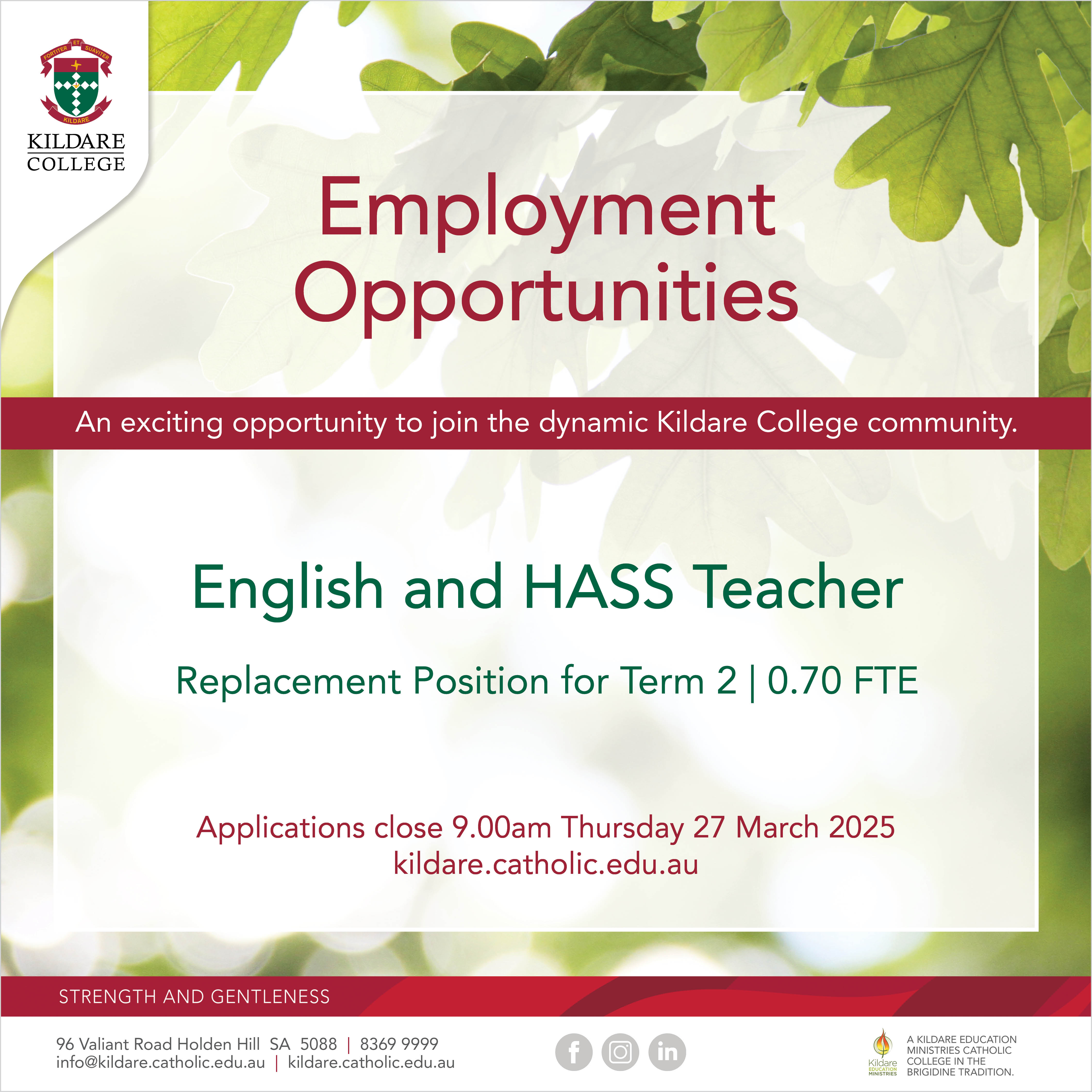 English and HASS Teacher