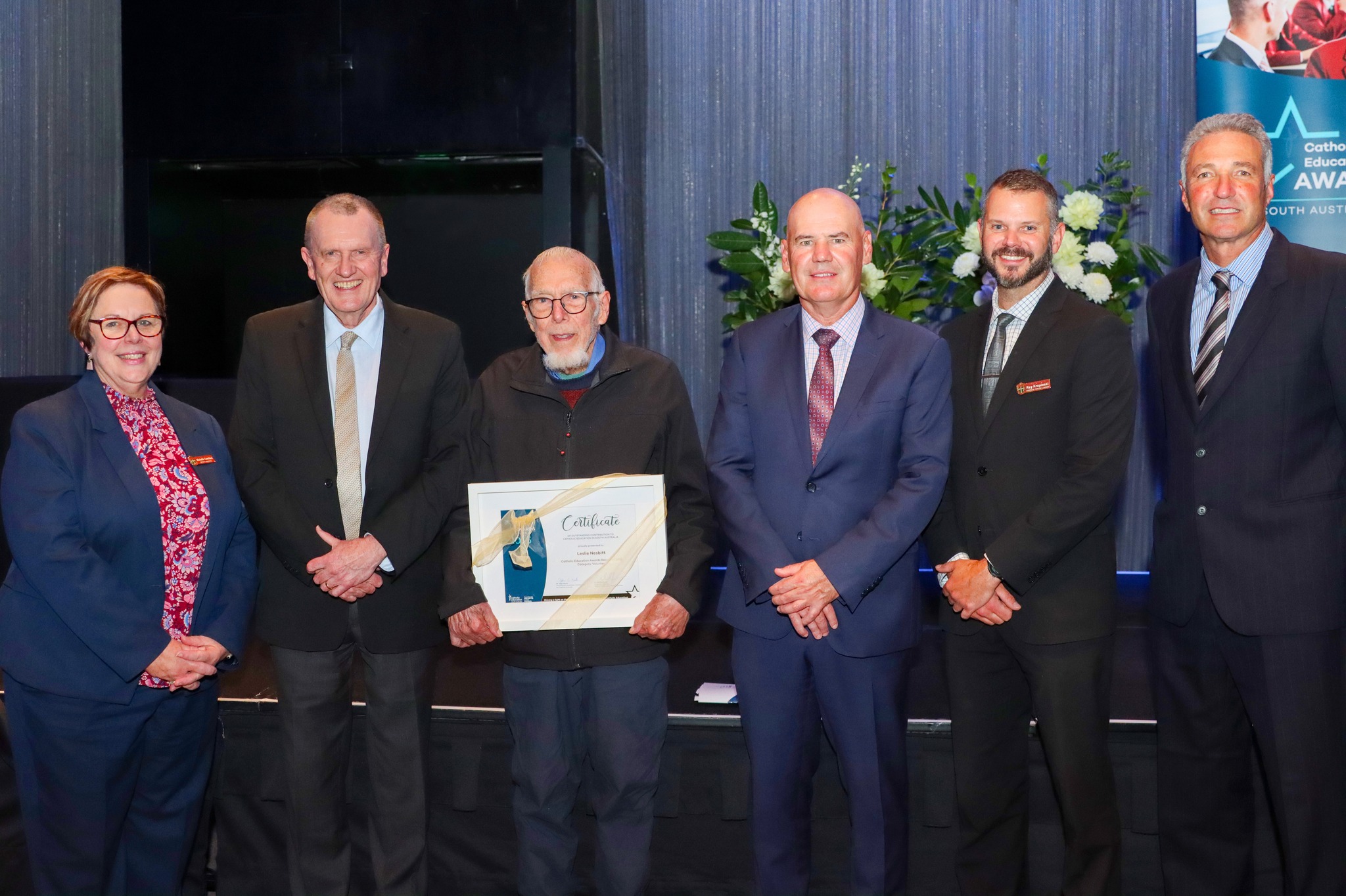 Volunteer Award at the 2025 Catholic Education South Australia Awards.jpg